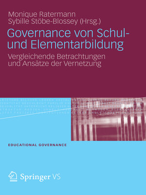 cover image of Governance von Schul- und Elementarbildung